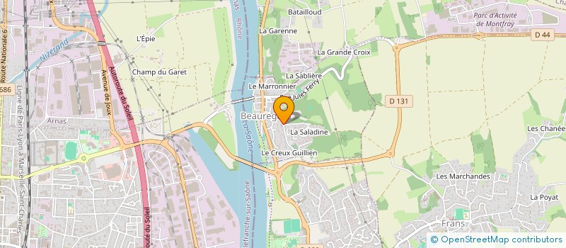 localisation de l'entreprise SCI DU BEAUREGARD  BEAUREGARD