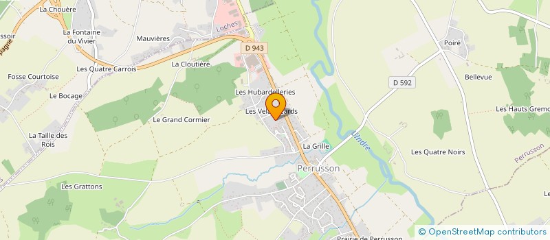 localisation de l'entreprise SCI DU BEAUSOLEIL à PERRUSSON