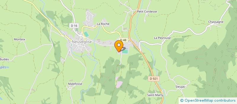 localisation de l'entreprise SCI DU BEC DE L'AIGLE à NEUVEGLISE-SUR-TRUYERE