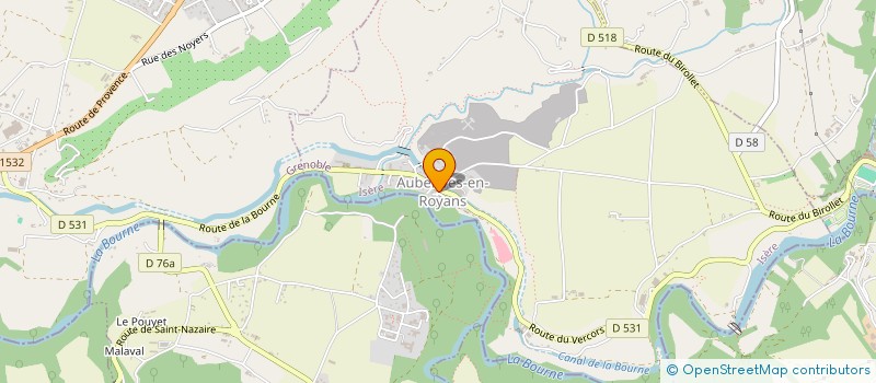 localisation de l'entreprise SCI DU BECHAT  RENCUREL