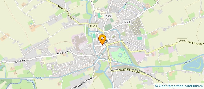 localisation de l'entreprise SCI DU BEFFROI  MERVILLE