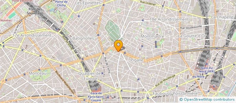 localisation de l'entreprise SCI DU BEL AIR  PARIS