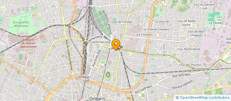 localisation de l'entreprise SCI DU BEL AIR à ORLEANS