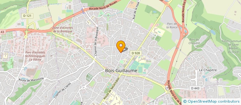 localisation de l'entreprise SCI DU BEL HAMEL à BOIS-GUILLAUME