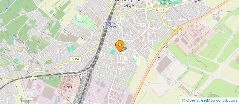 localisation de l'entreprise SCI DU BEL HUTIN à BRETIGNY-SUR-ORGE