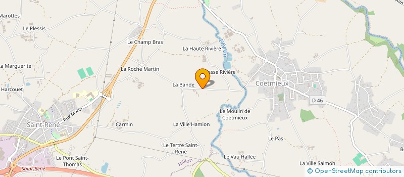 localisation de l'entreprise SCI DU BELLAY à QUESSOY