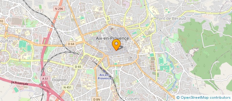localisation de l'entreprise SCI DU BELLEC II à AIX-EN-PROVENCE