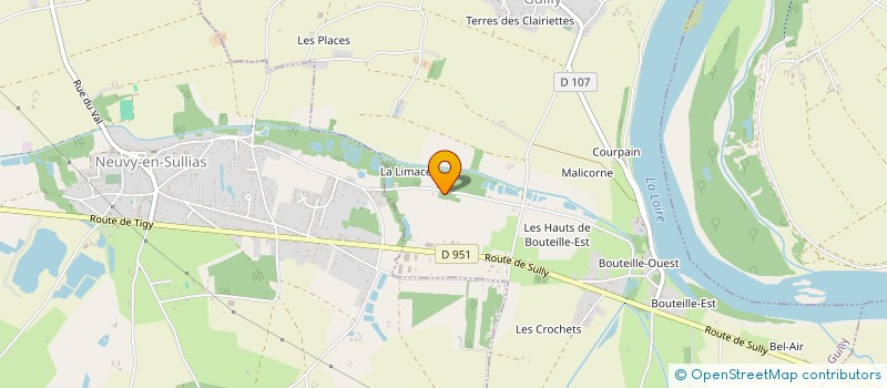 localisation de l'entreprise SCI DU BELNEUF à GUILLY