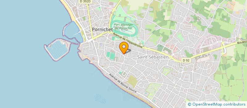 localisation de l'entreprise SCI DU BELVEDERE à PORNICHET