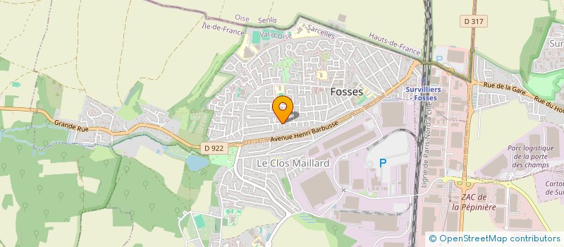 localisation de l'entreprise SCI DU BENNECOURT PRO  BENNECOURT