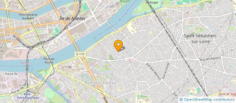 localisation de l'entreprise SCI DU BERNON  SAINT-SEBASTIEN-SUR-LOIRE