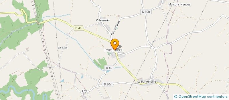 localisation de l'entreprise SCI DU BERRY à POMMIERS