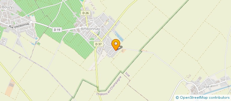 localisation de l'entreprise SCI DU BESSIN  AY-CHAMPAGNE