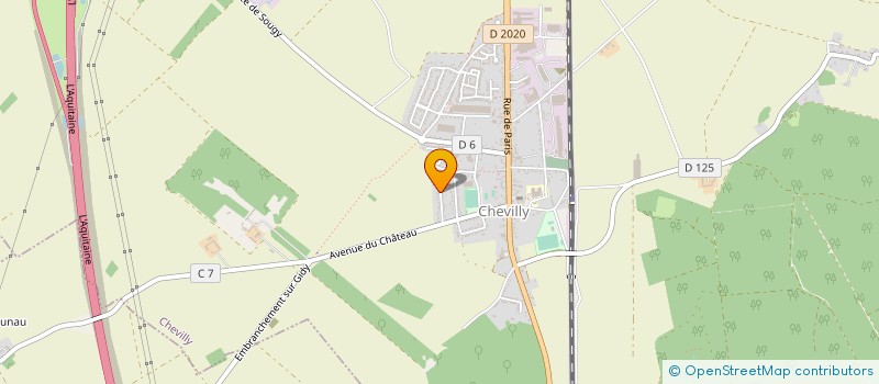 localisation de l'entreprise SCI DU BIGNON à GIDY
