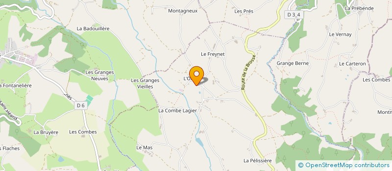 localisation de l'entreprise SCI DU BILAISE  GRAMMOND