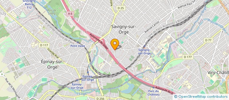localisation de l'entreprise SCI DU BILLOIR à SAVIGNY-SUR-ORGE