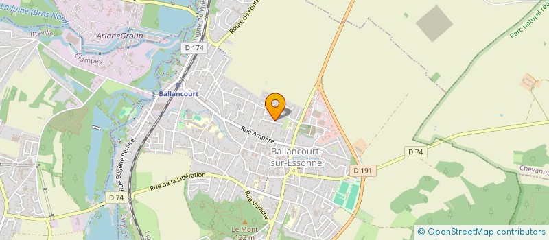 localisation de l'entreprise SCI DU BILLOT  BALLANCOURT-SUR-ESSONNE