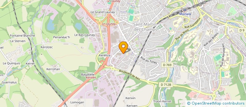 localisation de l'entreprise SCI DU BINIGOU  SAINT-MARTIN-DES-CHAMPS