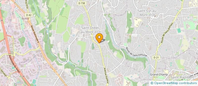 localisation de l'entreprise SCI DU BINOME  SAINT-DIDIER-AU-MONT-D'OR