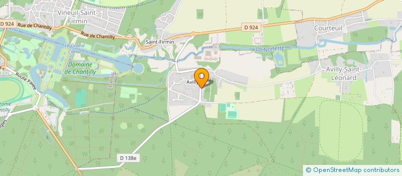 localisation de l'entreprise SCI DU BISTROT DE LA PLACE  AVILLY-SAINT-LEONARD