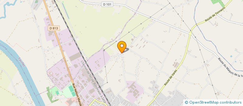 localisation de l'entreprise SCI DU BIVOUAC  TONNEINS