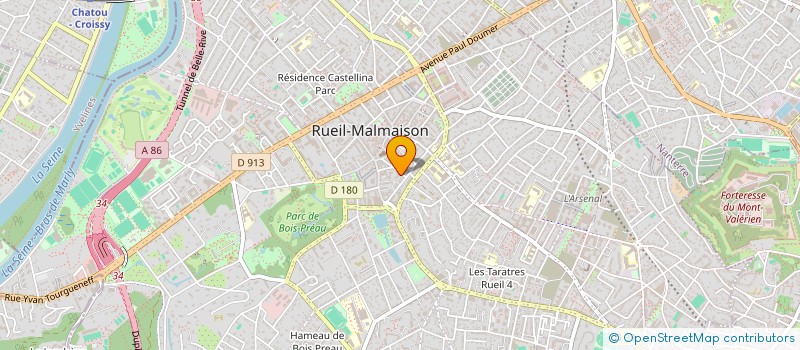 localisation de l'entreprise SCI DU BLESOIS à RUEIL MALMAISON