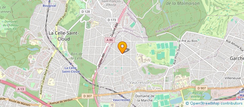localisation de l'entreprise SCI DU BLESOIS à VAUCRESSON