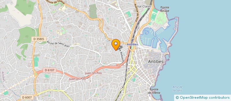 localisation de l'entreprise SCI DU BLOND à ANTIBES