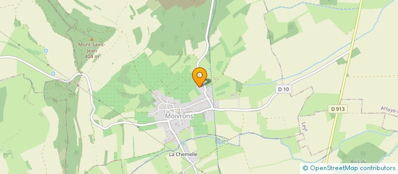 localisation de l'entreprise SCI DU BLOND TRAIT  LEYR