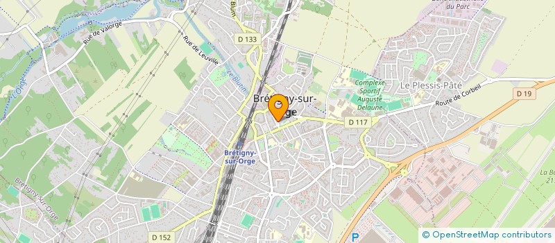 localisation de l'entreprise SCI DU BLUTIN à BRETIGNY SUR ORGE