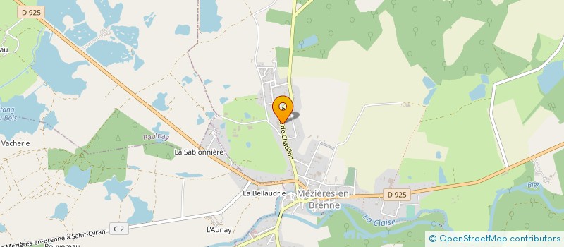 localisation de l'entreprise SCI DU BOCAGE à MEZIERES-EN-BRENNE