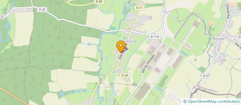 localisation de l'entreprise SCI DU BOCAGE  FONTAINE