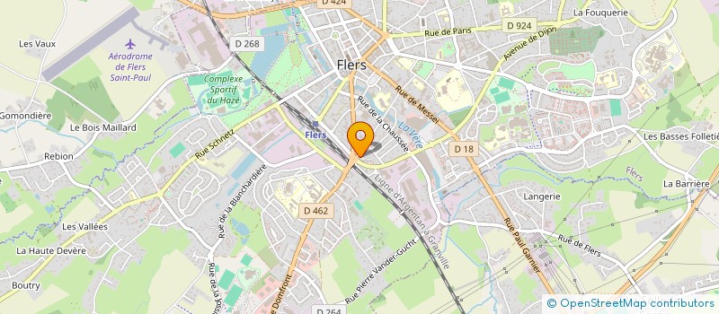 localisation de l'entreprise SCI DU BOCAGE NORMAND à FLERS