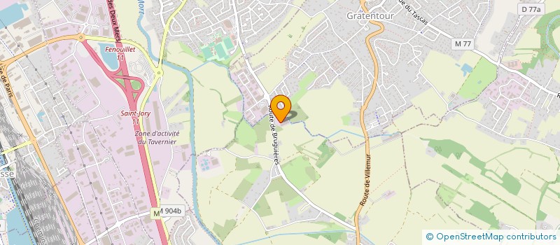 localisation de l'entreprise SCI DU BOCASTEL  CASTELGINEST