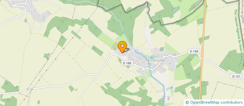 localisation de l'entreprise SCI DU BOCLET  ARRONVILLE