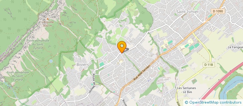 localisation de l'entreprise SCI DU BOEUF  BIVIERS