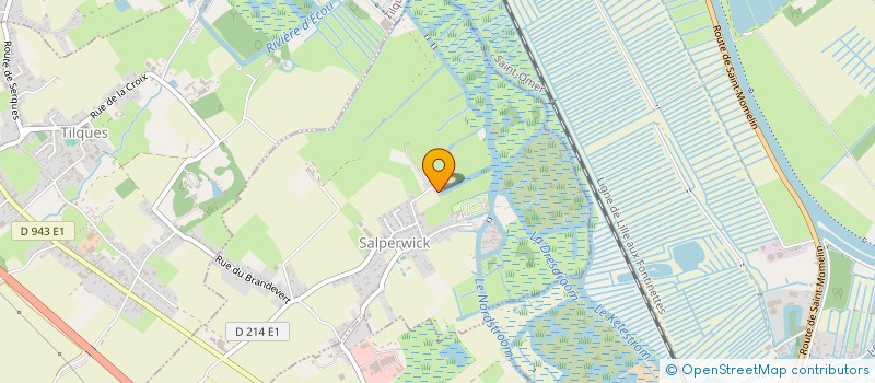 localisation de l'entreprise SCI DU BOGAERT  SALPERWICK