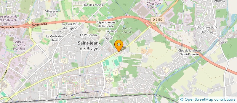 localisation de l'entreprise SCI DU BOIS à SAINT-JEAN-DE-BRAYE