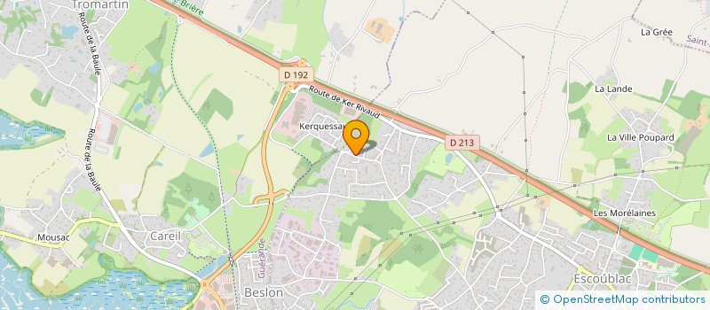 localisation de l'entreprise SCI DU BOIS  LA BAULE-ESCOUBLAC