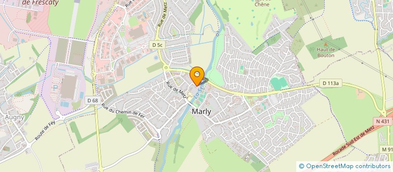localisation de l'entreprise SCI DU BOIS à MARLY