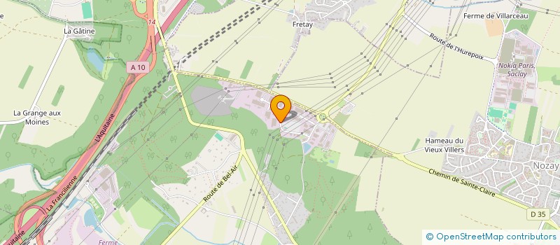 localisation de l'entreprise SCI DU BOIS  MARCOUSSIS