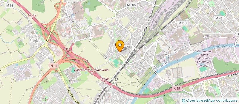 localisation de l'entreprise SCI DU BOIS  SEQUEDIN