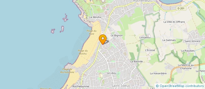 localisation de l'entreprise SCI DU BOIS AURANT  SAINT-MALO