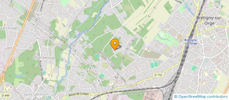 localisation de l'entreprise SCI DU BOIS BADEAU à BRETIGNY-SUR-ORGE