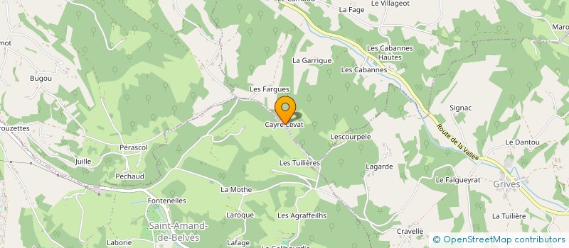 localisation de l'entreprise SCI DU BOIS BENI  SIORAC-EN-PERIGORD