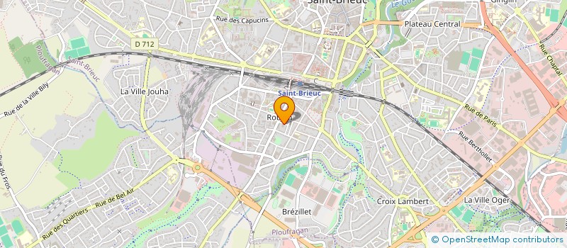 localisation de l'entreprise SCI DU BOIS BLANC à SAINT-BRIEUC