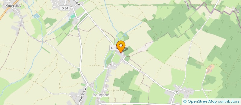 localisation de l'entreprise SCI DU BOIS BRULE  NEUVY-SAUTOUR