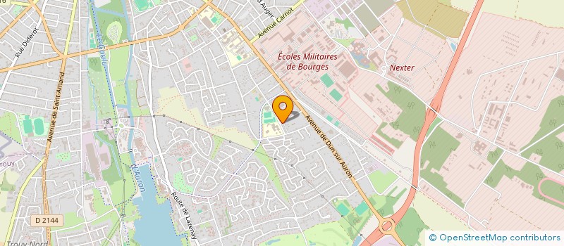 localisation de l'entreprise SCI DU BOIS BUDIERE  BOURGES