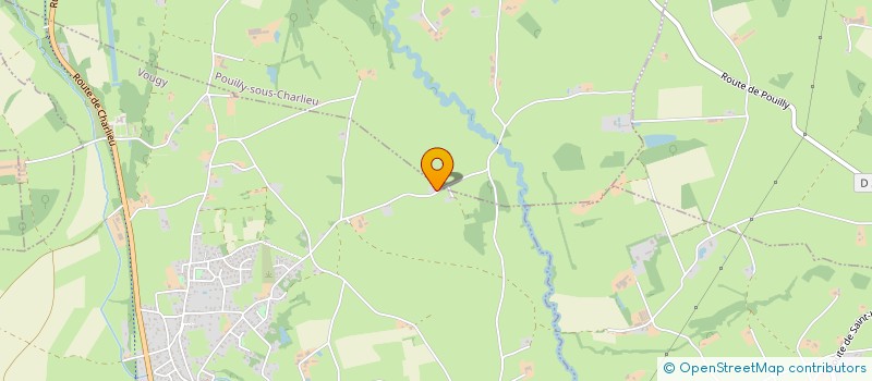 localisation de l'entreprise SCI DU BOIS CARRE  VOUGY