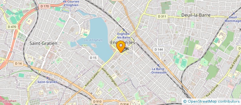 localisation de l'entreprise SCI DU BOIS CHARLOTTE  ENGHIEN-LES-BAINS